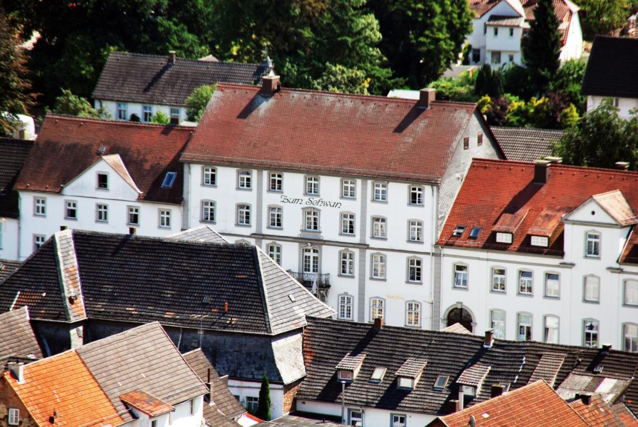 Historisches Hotel Zum Schwan Bad Karlshafen Buitenkant foto